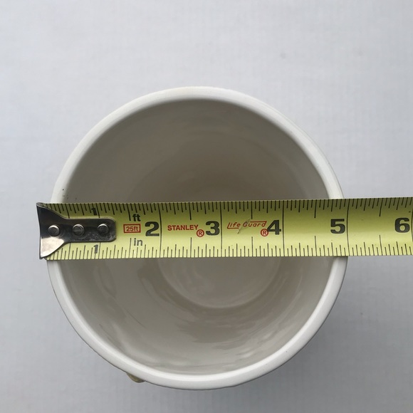 Embossed Flower Vase By Cardinal Inc “Montage” Hand Painted 10” - Picture 7 of 8